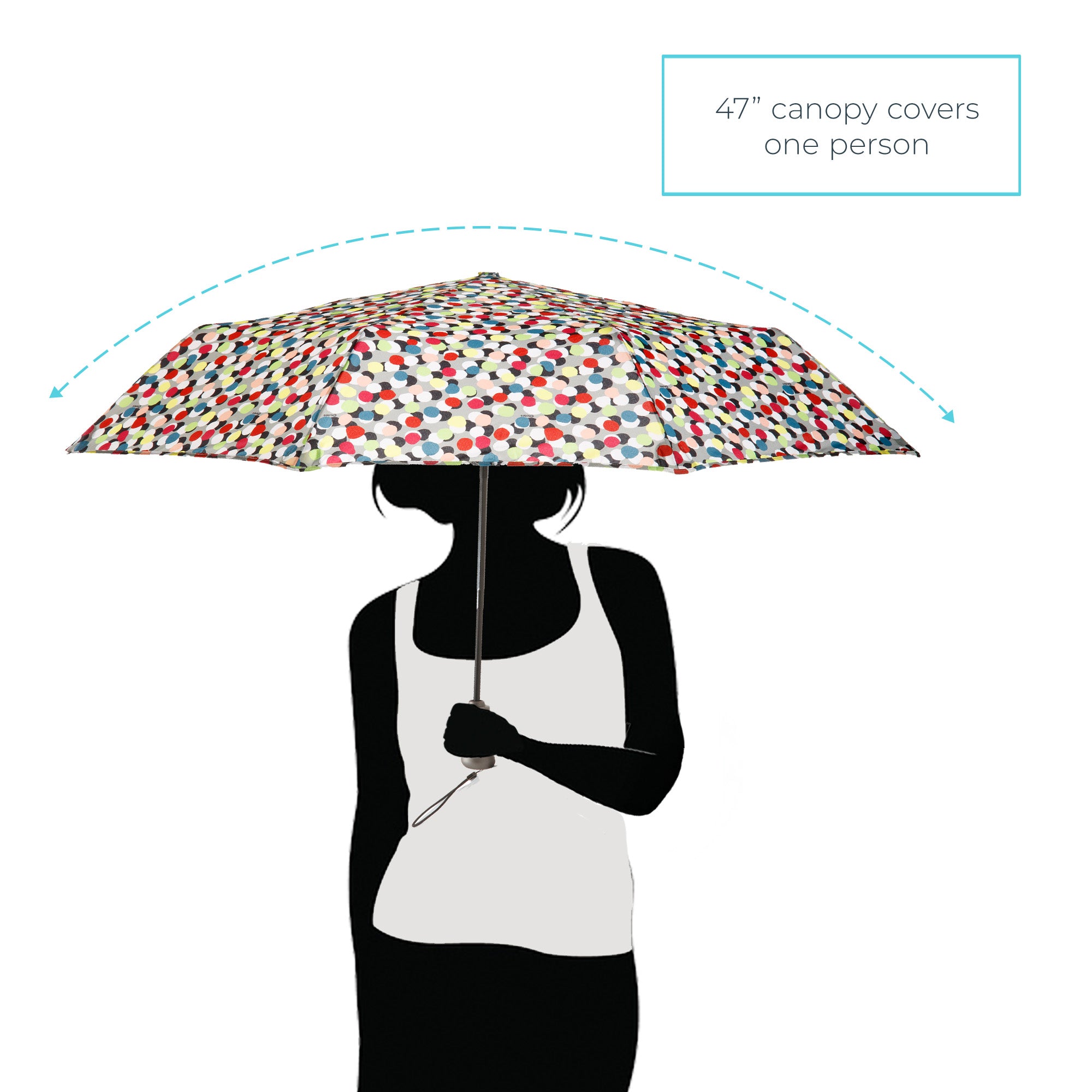 Premium Folding Umbrella with Tipless Ends. Wind & Sun Protection - Image 11