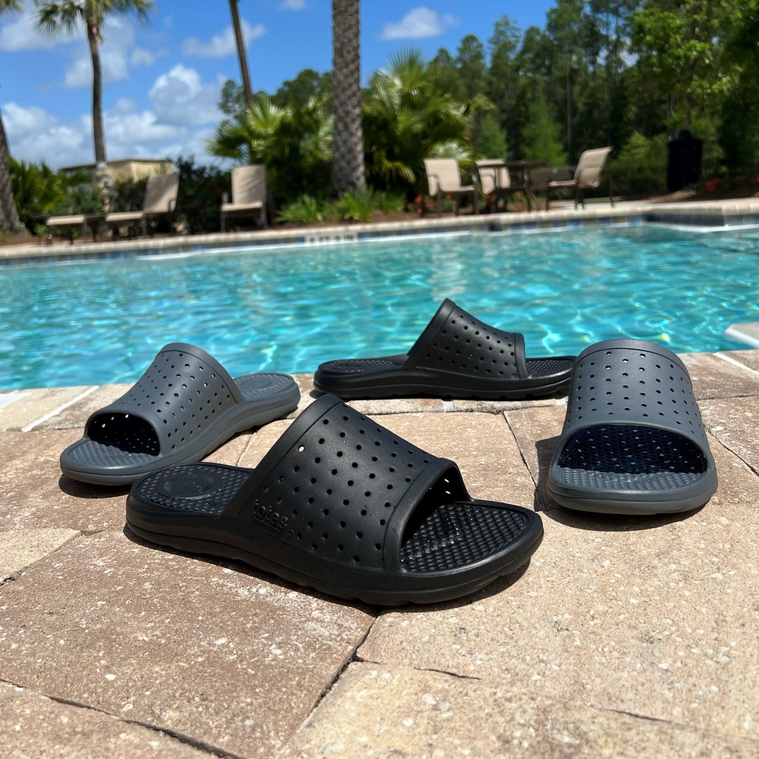 Men's Perforated Slide - Image 15