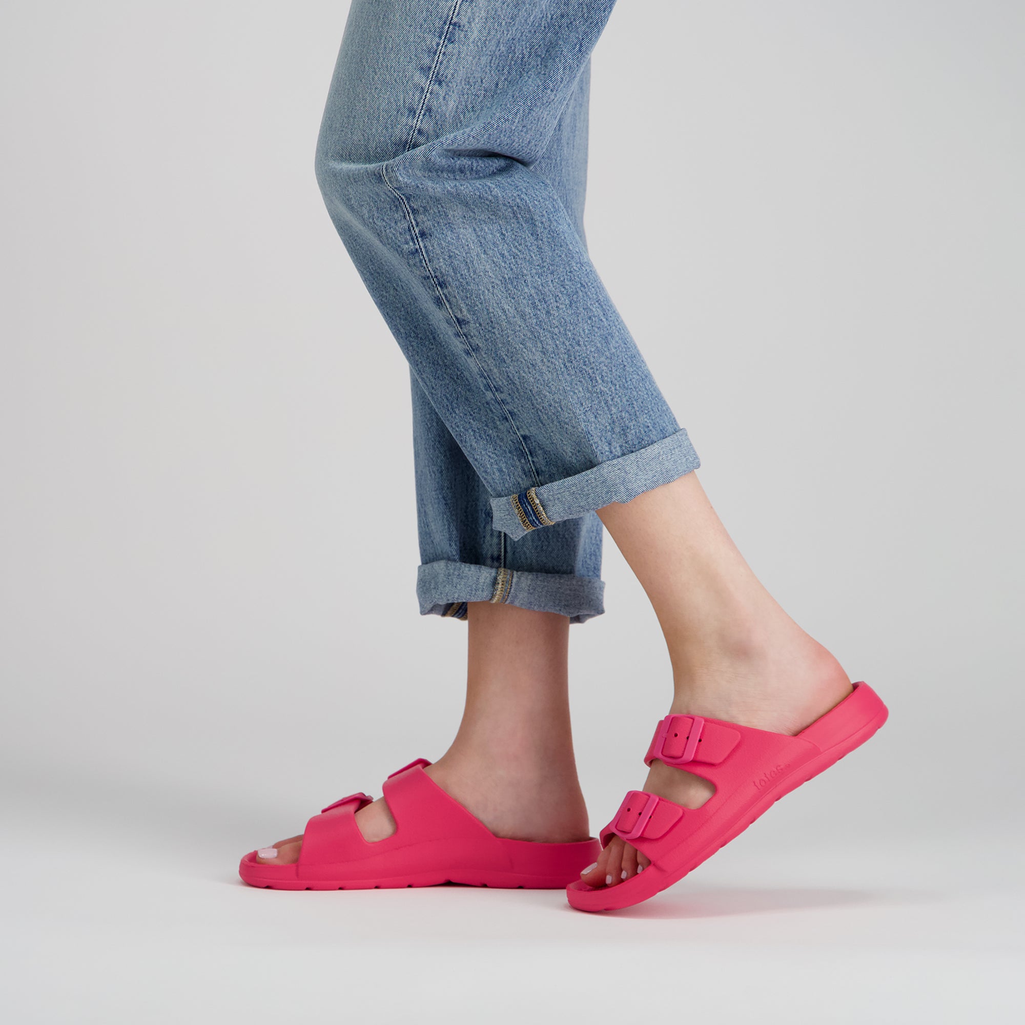 Women's Adjustable Double Buckle Slide - Image 16